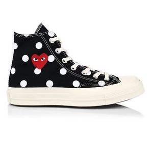 Comme des Garcons Play Converse Polka Dot Sneakers